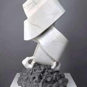 The US Constitution in a Knot by Robin Antar, Image 5.