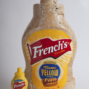 CLASSIC YELLOW by Robin Antar  Image: Condiments such as mustard, mayonnaise and ketchup are staples in American diners, known for comfort food at a good price in a friendly atmosphere in destinations throughout America. The vintage logo enhances the nostalgia.