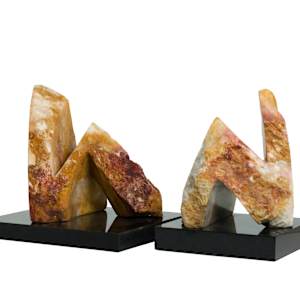 STONE PEOPLE HAVING A CONVERSATIONS BETWEEN EQUALS by Robin Antar, Image 1.
