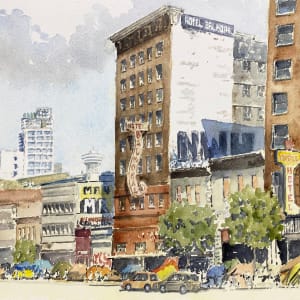The Balmoral Hotel, Downtown Eastside in 2022 by Michael Kluckner 