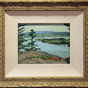 The Saguenay Near Chiccutimi (Chicoutimi) by Edwin Holgate (1892 – 1977)