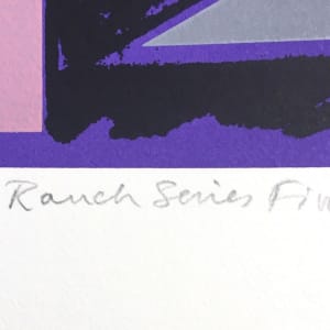 Ranch Series - Nocturne by Alan Wood (1935-2017) 
