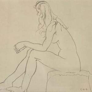 Sitting in the Sun by Charles H. Scott (1886-1964) 