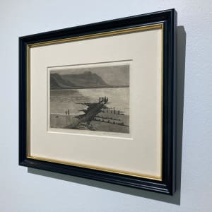 Dock on the Beach by H.M. Pemberton (1871-1957) 