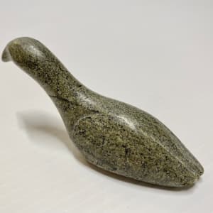 Inuit Stone Carved Bird by Unknown 