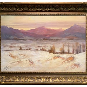 Untitled, Winter Landscape by Joseph Archibald BROWNE  (1862-1948)