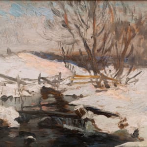 Winter on the North River by Maurice Cullen (1866-1934) 