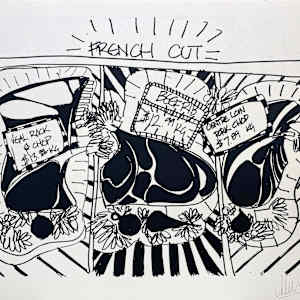 French Cut by Attila Richard Lukacs