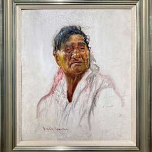 Portrait of a Chief by N. Raphael de Grandmaison (1892 -1978)