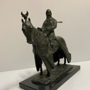 Medieval Horseman by A. Testi 