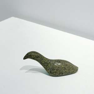 Inuit Stone Carved Bird by Unknown 