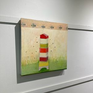 Honey Bee Towers by Marie H Becker 