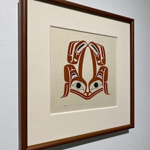 Haida Frog Totem by Robert Davidson 