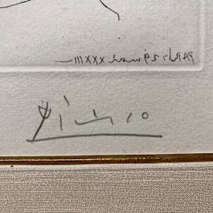 Minotaur Vaincu by Pablo Ruiz Picasso (1881 - 1973) 