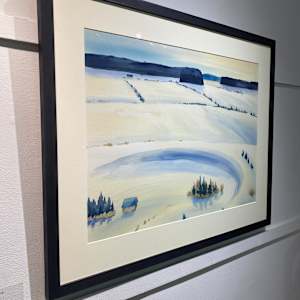 Alberta Snow by Colin Graham (1915-2010) 