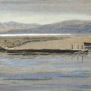 Columbia River by Marmaduke Matthews (1837-1913) 