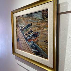 Boats by Llewellyn Petley-Jones (1908-1986) 