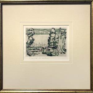 Painting Place (Hilltop) by David Brown Milne (1881 - 1953)