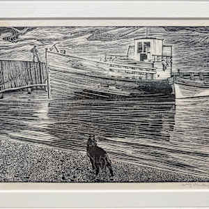 Fishing Boats, Gimli Dock by Walter J. Phillips (1884-1963) 