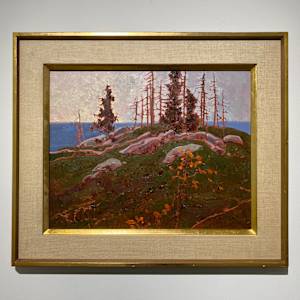 Warm Bluff by Robert Genn (1936-2014) 