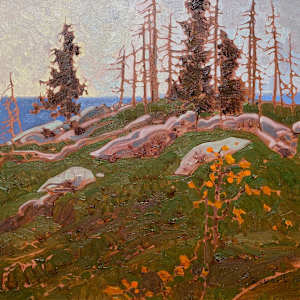 Warm Bluff by Robert Genn (1936-2014) 