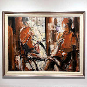 Les Musiciens by Henri Leopold Masson (1907-1996)