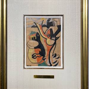Abstract (c.1945) by Alfred Pellan, R.C.A. (1906-1988)