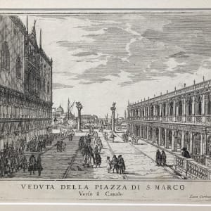絵画 Port de ravenna Veduta Della Piazza Di S. Marco from the collection of