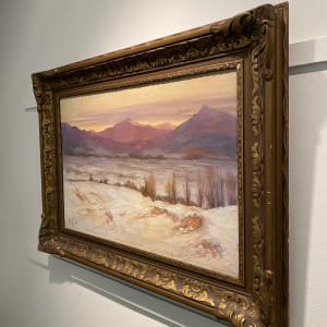 Untitled, Winter Landscape by Joseph Archibald BROWNE  (1862-1948) 
