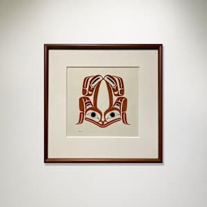 Haida Frog Totem by Robert Davidson 