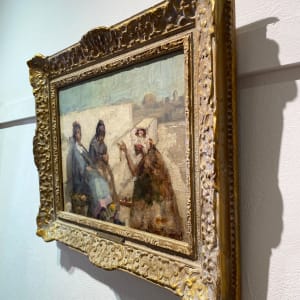 Offering a Necklace by Frank Brangwyn (1867 - 1956) 