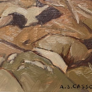Rocky Hillside, Kilmar, Quebec by Alfred J. Casson (1898-1992) 