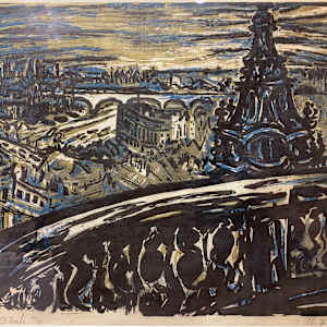 From St. Paul's by Alistair Bell (1913-1997) 