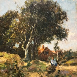 Untitled Landscape by Johan Frederick Cornelius Scherrewitz (1868-1951) 