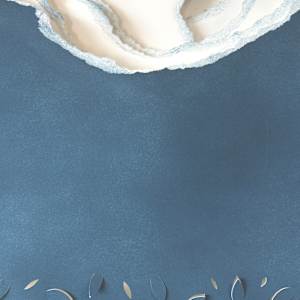 leaves on a stream by Krista Reuter Studio 