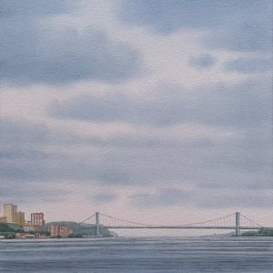 Hudson River View by Tatjana Garibaldi