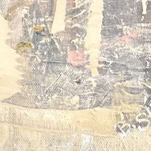 Snowy Evening by Bonny Shilton  Image: Detail