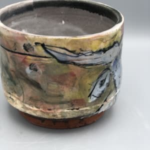 Bull Tea Bowl by Ron Meyers