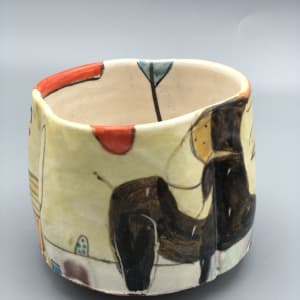 Ram Yunomi or Tea Bowl by Bede Clarke 