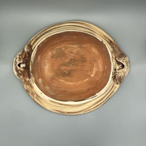 Bull or Steer Platter with Handles by Ron Meyers 