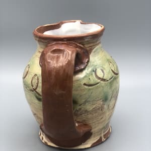 Pitcher with Looping Designs by Michael Bridges 