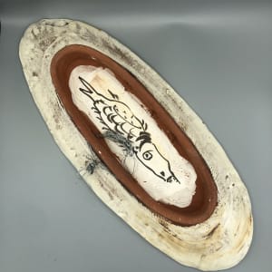 Rabbit Platter by Ron Meyers 