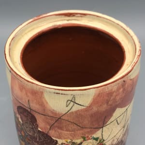 Lidded Jar with Handle by Eric Pardue 