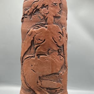 Muses/Nude Woman Vase by Ron Meyers 