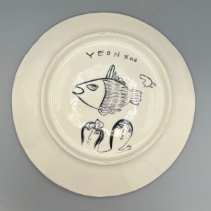 Large Faces Plate by Yeonsoo Kim 