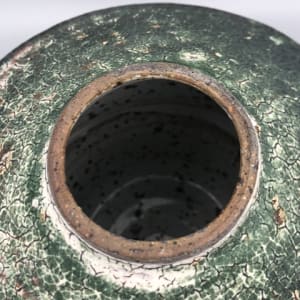 Water Tower Triptych Piece #1 (Green) by Dan Anderson 
