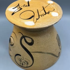 'Spelunker' Lidded Pot by Fred Johnston 