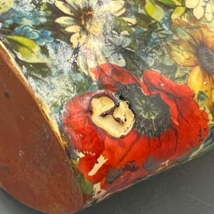 Falling Soldiers Oval Vase by Eric Pardue 