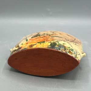 Old Man and Young Boy Envelope Vase by Eric Pardue 