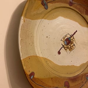 Huge Wall Platter by Robert Crystal 